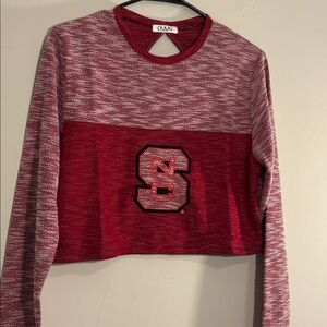 NC State Boxy Crop Top